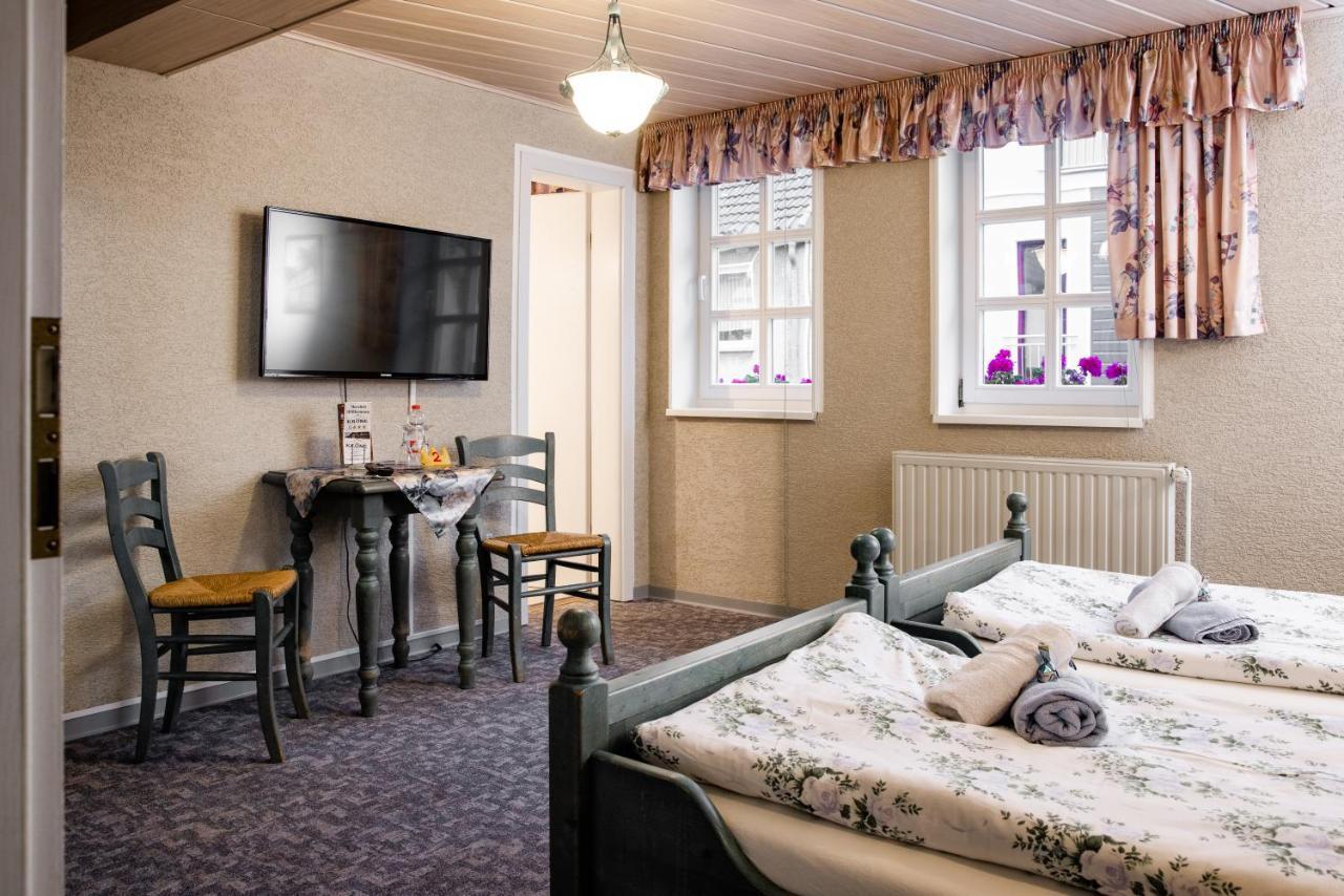 Pension Zur Krone Martinfeld Extérieur photo