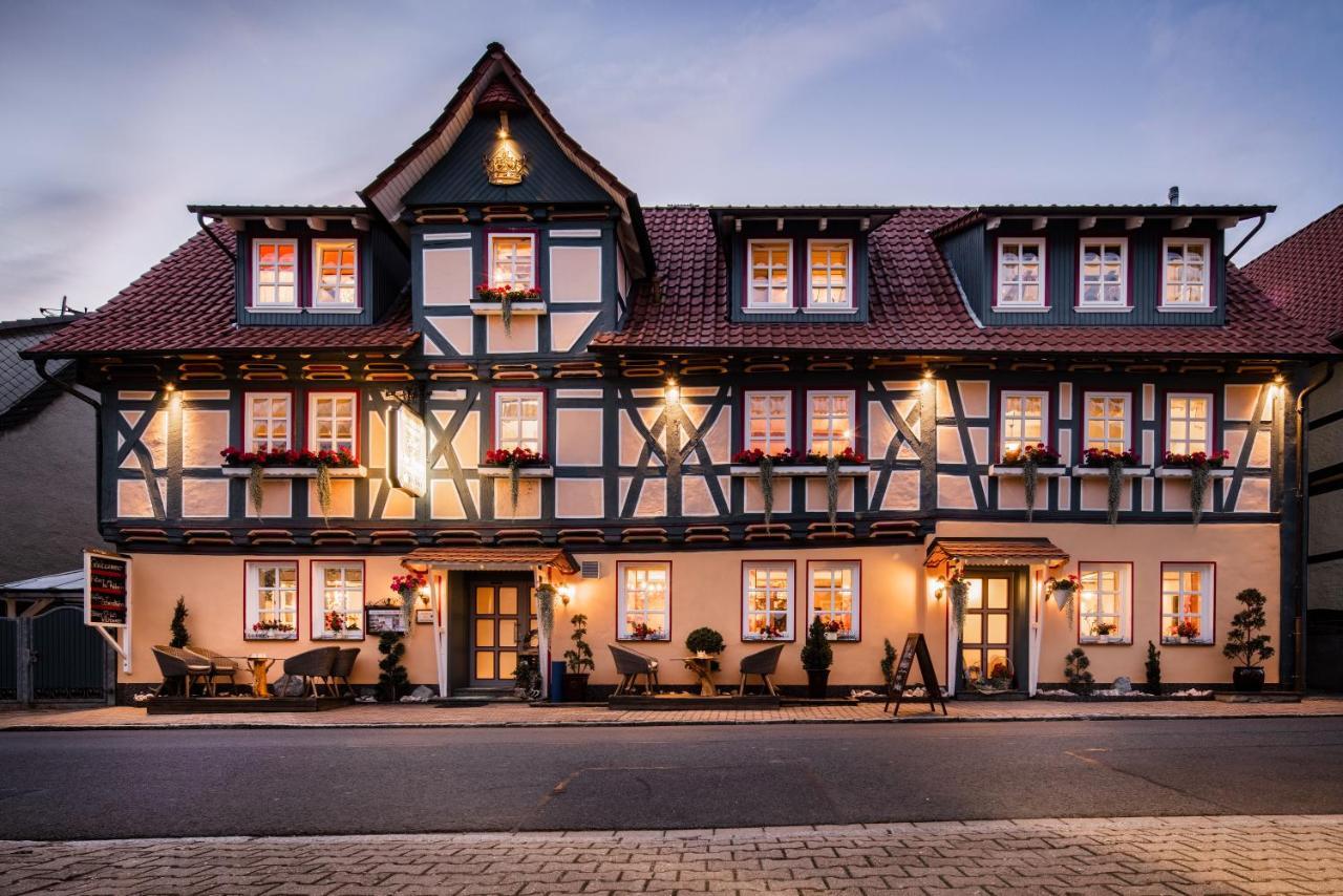Pension Zur Krone Martinfeld Extérieur photo