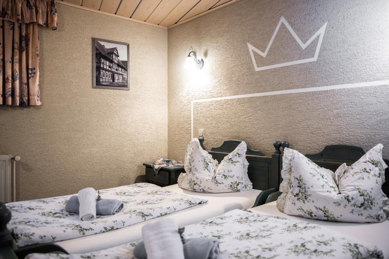 Pension Zur Krone Martinfeld Extérieur photo