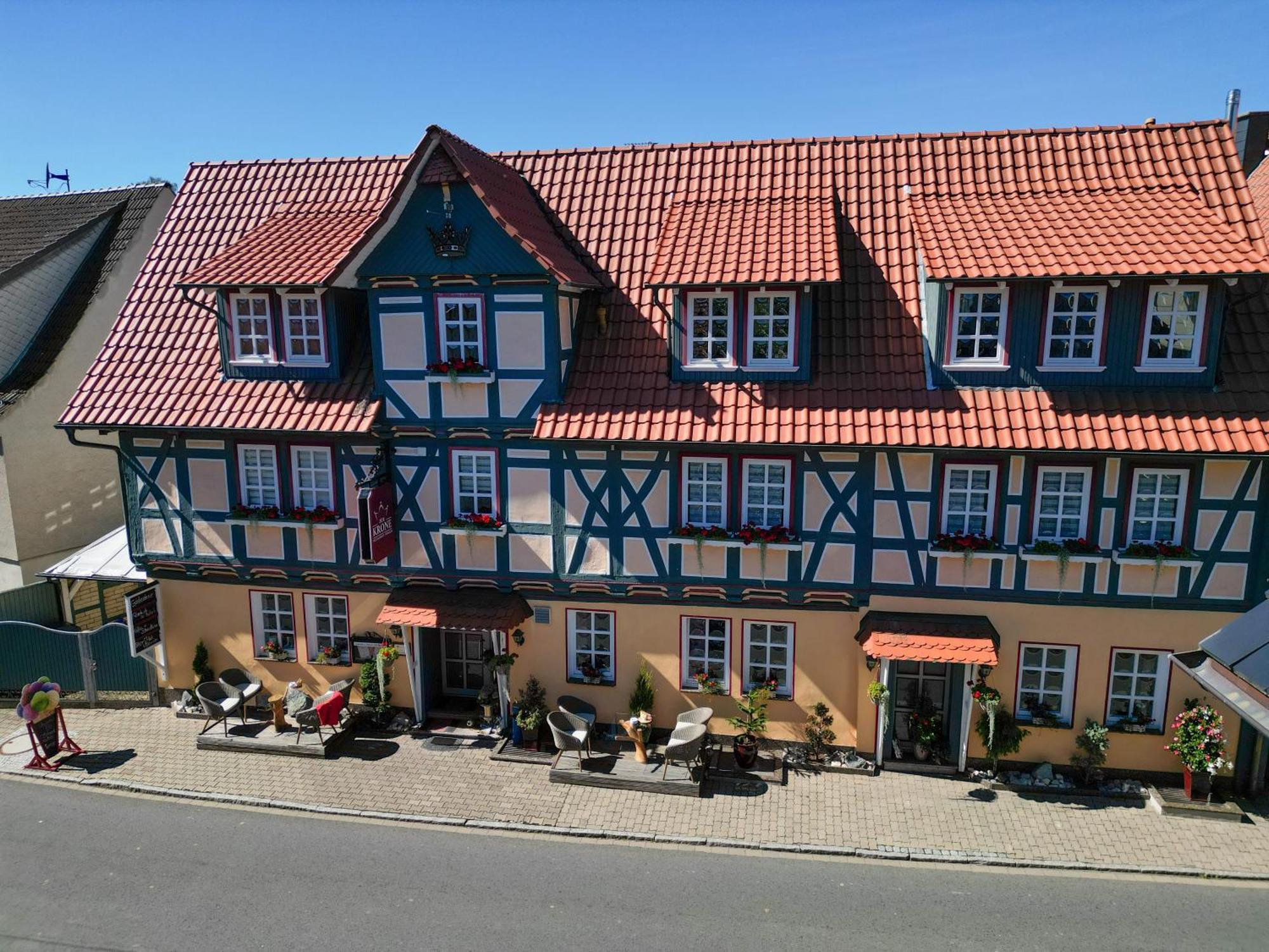 Pension Zur Krone Martinfeld Extérieur photo